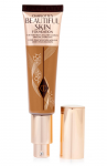 Charlotte Tilbury &bdquo;Beautiful Skin Science + Colour Radiant Finish&ldquo; skystas makiažo pagrindas, 13 Warm Chaud, 30 ml
