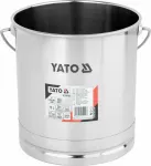 Toya Sa Poland Nerūdijančio plieno kibiras | sustiprintas dugnas | 12 l (YG-00650)
