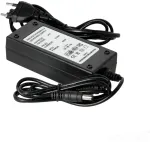 60W LED maitinimo &scaron;altinis su ki&scaron;tuku į lizdą, 24V, juodas, IP20