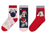 Disney Minnie Snow mėlynos kalėdinės vaiki&scaron;kos kojinės 27/30