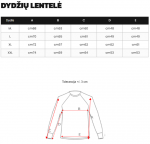 Vyri&scaron;kas baltas džemperis be gobtuvu Risk