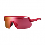 Goggles SHIMANO Technium L Ridescape Road Crimson, red