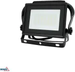 Kafler 30W LED ne&scaron;iojamas prožektorius KASTEL, juodas, 6500K, IP65, 110&deg;
