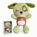 Malplay Mink&scaron;tas žaislas migdukas pliu&scaron;inis &scaron;uniukas su muzika ir &scaron;viesomis