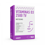 ICONFIT Vitaminas D3 moterims (2500 IU) &ndash; 60 kapsulių