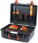 Wiha įrankių dėklas Basic L electric, 46 dalių, 47312