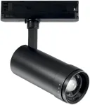 30W LED trifazis bėginis &scaron;viestuvas EXPLORER, juodas, CCT