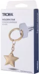 Troika Pakabutis Golden Star, chromowany, auksinė (TRKR25-07/GO)