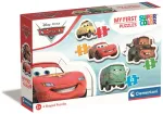 Clementoni,Disney Clementoni - Mano pirmoji dėlionė 3-6-9-12 detalių - Disney Cars (20804)