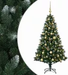 Dirbtinė Kalėdų eglutė su burbulais 150 cm 150 LED &Scaron;ilta balta