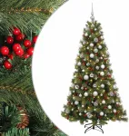 Dirbtinė kalėdinė eglutė su rutuliuku 240 cm 300 LED