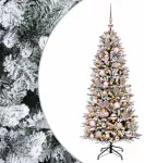 Dirbtinė kalėdinė eglutė su rutuliuku 180 cm 300 LED
