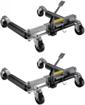 Wiltec hidrauliniai automobilio ratų vežimėliai 680 kg, padangoms iki 30 cm, 51678
