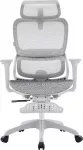 Sihoo ergonomiczny fotel biurowy B100 Mesh balta su podn&oacute;żkiem