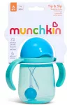 MUNCHKIN mokomasis puodelis su &scaron;iaudeliu TIP & SIP, mėlynas, 6 mėn+, 207 ml, 90646P