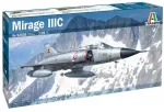 Surenkamas naikintuvo modelis Italeri Mirage IIIC 1/32 92505
