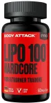 Maisto papildas kapsulėmis Body Attack Lipo 100 Hardcore 60 kapsulių