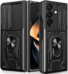Toptel Slide Camera Armor dėklas Samsung Galaxy Z Fold 8 Ultra juodas