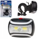 Martom priekinis dviračio žibintas su aaa cob led 3 režimais ir vairo laikikliu