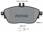 Textar stabdžių kaladėlės db p. w176/w246 a-klasė/b-klasė 11-/cla/gla 13-