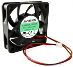 Anvision 12v Dc Ventiliatorius 60x15mm Dvigubi Guoliai (2 vnt.)