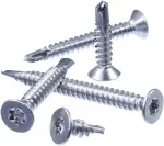 Seccaro 100 x įleidžiami sriegikliai 4.8 x 70mm A2 nerūdijančio plieno grąžtas Iso 15482 / Din 7504 Tx/hexalobular lizdas