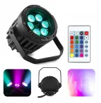 Led Par Reflektorius Rgb 6x3w Ip65 su nuotolinio valdymo pulteliu