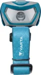 Varta Outdoor Sports H10 Pro Led galvos žibintas su 3 x Aaa baterijomis, dviem &scaron;viesos režimais, atsparus purslams, pritemdymo funkcija, su pasukama galvute, mėlynas