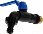 Ventiliatorius Poliamidinis atsparus &scaron;alčiui i&scaron;leidimo rutulinis ventilis 1/2" Kramp