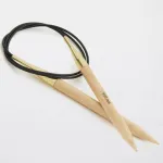 Kinzo Virbalai su valu Knitpro Basix Beech 3,0 mm/80 cm Su Valu
