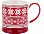 Didelis porcelianinis puodelis kavai arbatai - 480 ml, 9,5 x 10,5 cm