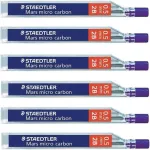 Staedtler Mars Micro Carbon 250 pie&scaron;tuko &scaron;vinai, 0.5mm, 2b, 72 vnt.
