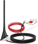Eightwood Aktyvi automobilio stogo antena su stiprintuvu Fm/am