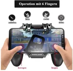 Youfirst Pubg Mobile valdiklis, 6 pir&scaron;tų žaidimų pultelis - patobulinta versija, Cod Mobile valdiklis, Pubg valdiklis, mobilusis trigeris, telefono žaidimas, valdiklis