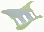Kaish vintage 8 skylių st strat sss gitaros pickguard, mėtų žalios spalvos, skirtas us arba meksikos strat
