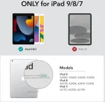 Esr dėklas, skirtas ipad 10.2 su ra&scaron;iklio laikikliu, skirtas ipad 8 kartos 2020/ipad 7 kartos 2019 su pie&scaron;tuko laikikliu [trifold viewing stand] [auto sleep/wake cover] rebound series