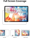 2 vnt. grūdinto stiklo ekrano apsauga, skirta pixpeak 10 colių android plan&scaron;etiniam kompiuteriui - didelis skaidrumas, atsparumas įbrėžimams, apsauga nuo pir&scaron;tų atspaudų
