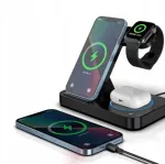 Indukcinis įkroviklis iphone magsafe 3in1 įkrovimo stotelė 3in1