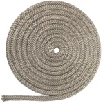 Nklaus 3 m ugniai atspari sandarinimo juosta, skersmuo 14 mm, židinio sandariklis, E-stiklo siūlai, apvalus sandariklis, Din patikrintas iki 600 &deg;c temperatūros, 12948
