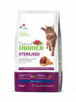 Natural Trainer Cat adult Sterilised HAM su vytintu kumpiu 1.5kg