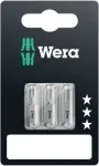 Antgalių Wera standart, Hex-Plus 4.0 x 25mm, 5.0 x 25mm. 6,0 x 25 mm, 840/1 Z, lizdinė plok&scaron;telė