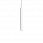 Pakabinamas &scaron;viestuvas Ideal Lux 11,5W suspended lamp with 1 light ULTRATHIN, 3000K, baltas