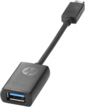 Hewlett Packard (HP) USB adapteris HP USB-C &ndash; USB juodas (N2Z63AA)