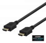 HDMI kabelis DELTACO 4K UHD, 5m, juodas / HDMI-1050-K / R00100015
