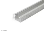 LED juostos profilis LINEA-IN20 EF/U7, anoduotas aliuminis, 2m