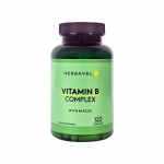 Maisto papildas Herbavel Vitamin B complex, 120 kapsulių