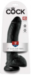 King Cock Dark KC 9" varpa su kiau&scaron;iniais, tamsi