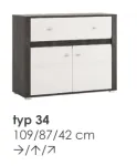 Extom Komoda SEVILLA TYP34