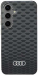 Audi IML Stitching Pattern MagSafe S24 S921 dėklas telefonui juodos spalvos AU-IMLMS24-Q5/D3-BK