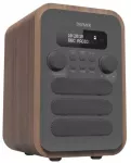Denver DAB-48GREY, Asmeninis, Skaitmeninis, DAB+, FM, 2,5 W, 3,5 mm, Pilka, Medinis